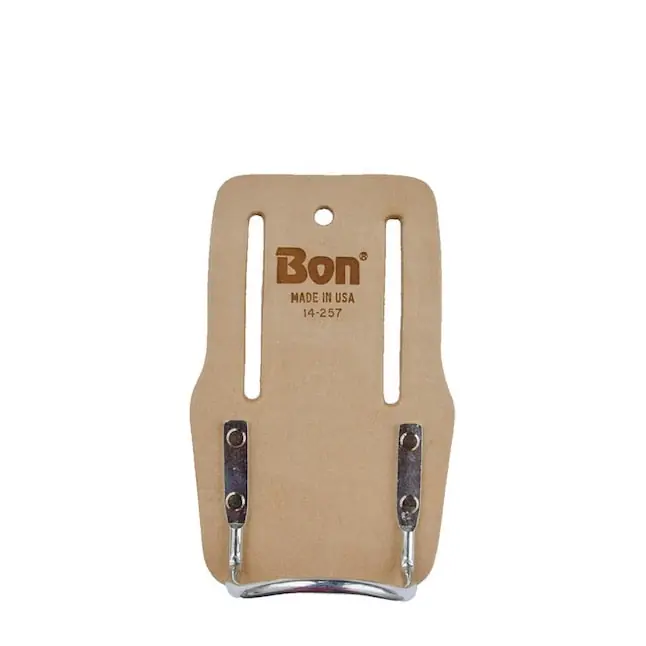 Bon 14-257 Pro Plus Leather Hook-n-loop Hammer Holder (Small)