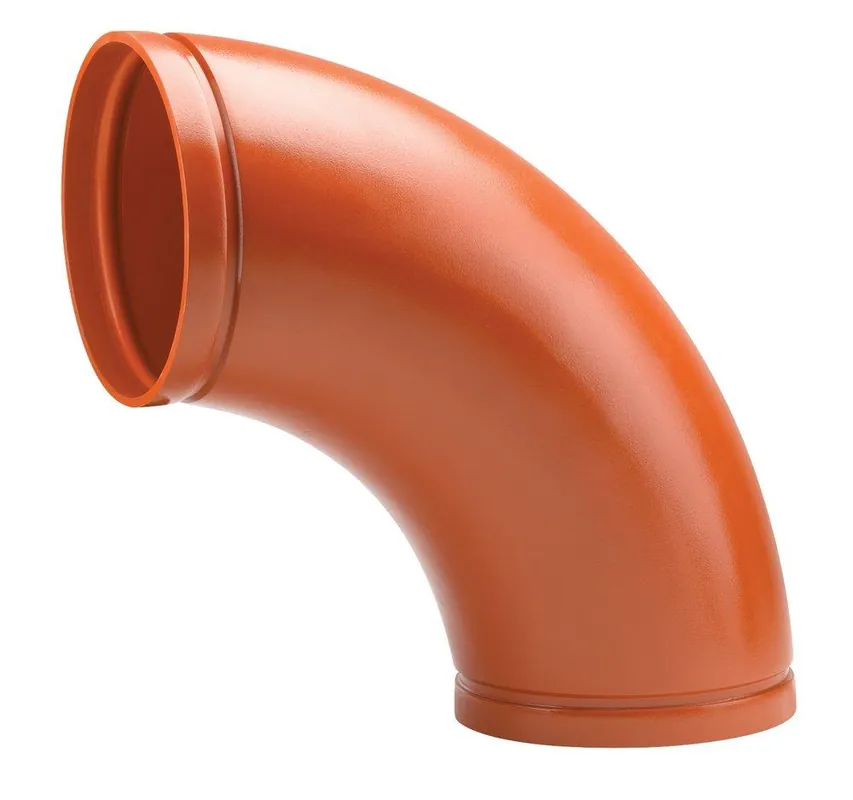 Victaulic W140010P00 FireLock™ Style W10 14 in. Grooved 90 Degree Elbow