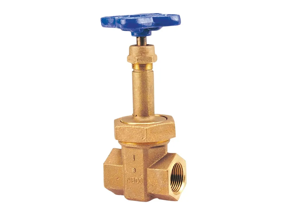 Nibco NL1Z00C Gate Valve 1-1/2 Bronz T154A 200# Thrd Screwed Bonnet