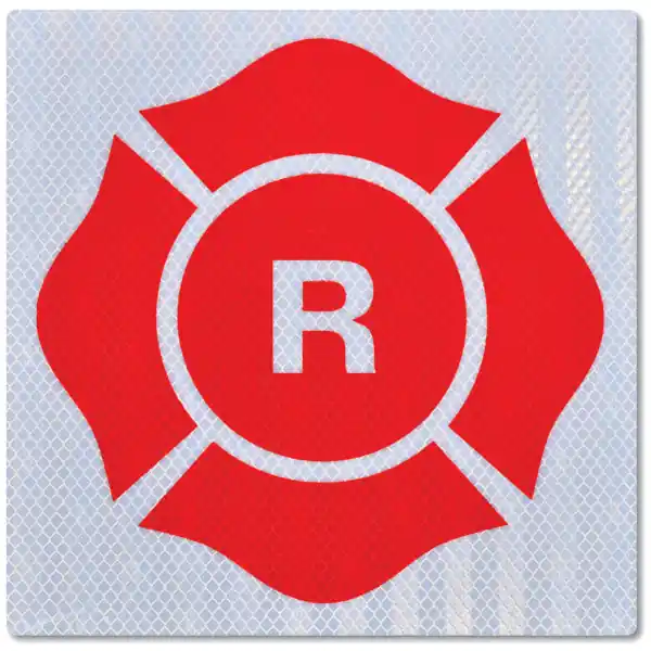 National Marker TSFAMR Florida Truss Sign, "R", Aluminum, 1/Each