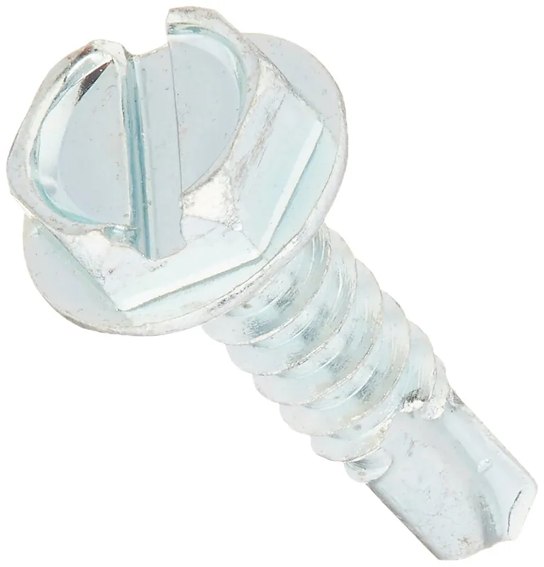 Diversitech 6955CX Slotted Hex Washer Head Self-Drilling Screw #10 3/4in Pack of 100