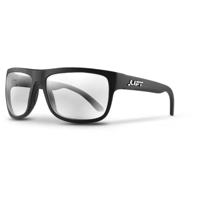 Lift Safety EBE-18MKC Banshee Safety Glasses Matte Blackclear