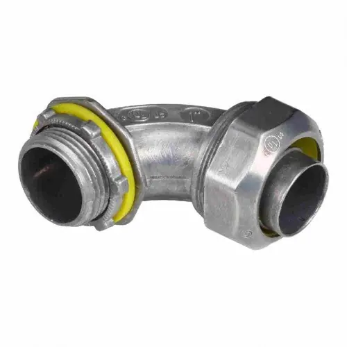 Orbit Industries LT90-200 2 inches Liquid Tight Non-insulated Zinc 90 Degree Angle Connector
