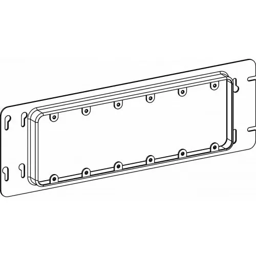 Orbit Industries SR-6 Raised 3/4 inches, 6-Gang Switch Box Device Ring