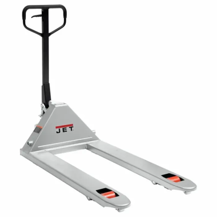 Jet 141800 jtx series manual pallet jack 8000 lb. capacity, 27 inchesw x 48 inchesl forks