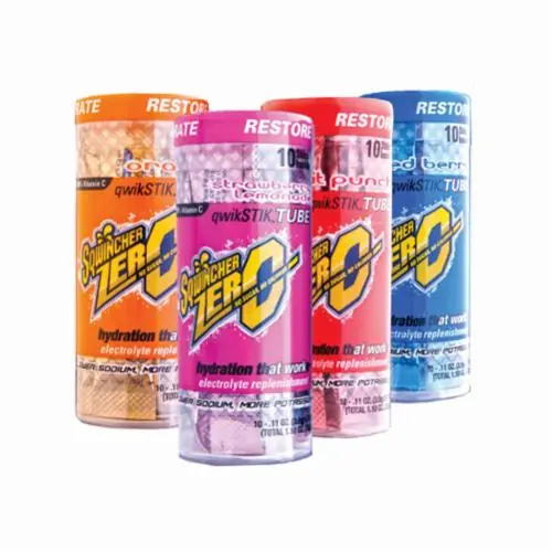 Sqwincher SQWIN-060119-AS Sugar Free Sports Drink Mix 0.11 oz 20 oz Yield/Stick Multi Flavor