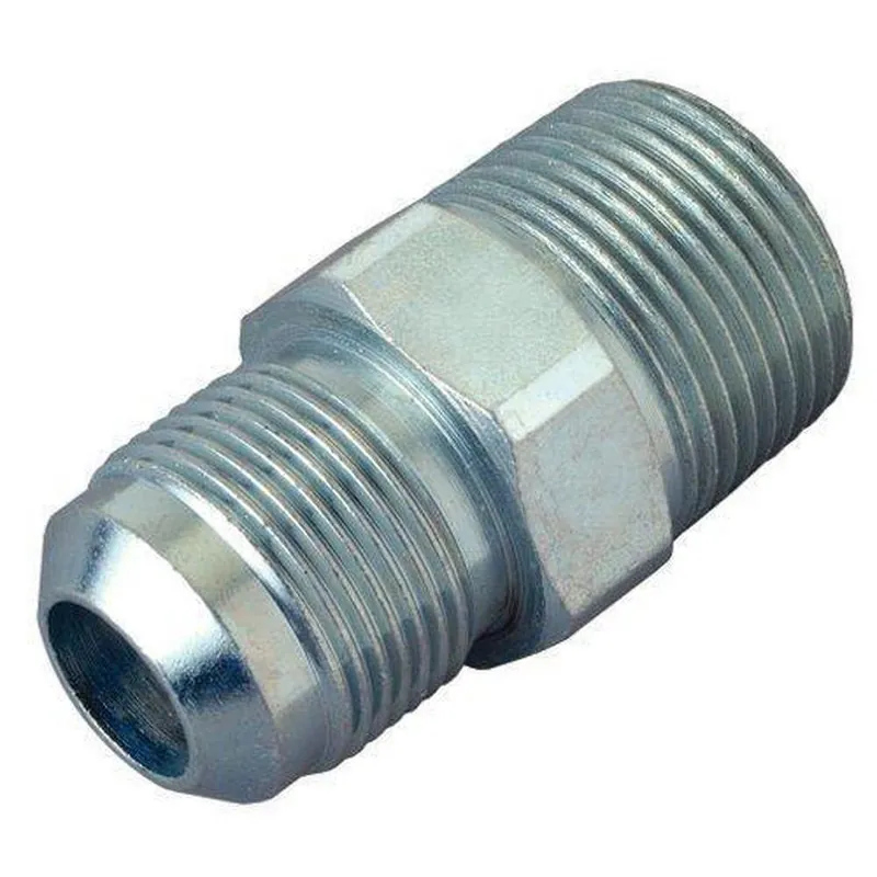 BrassCraft AU2-8-12S 1/2 in. O.D. Flare x 3/4 in. MIP Steel Gas Fitting