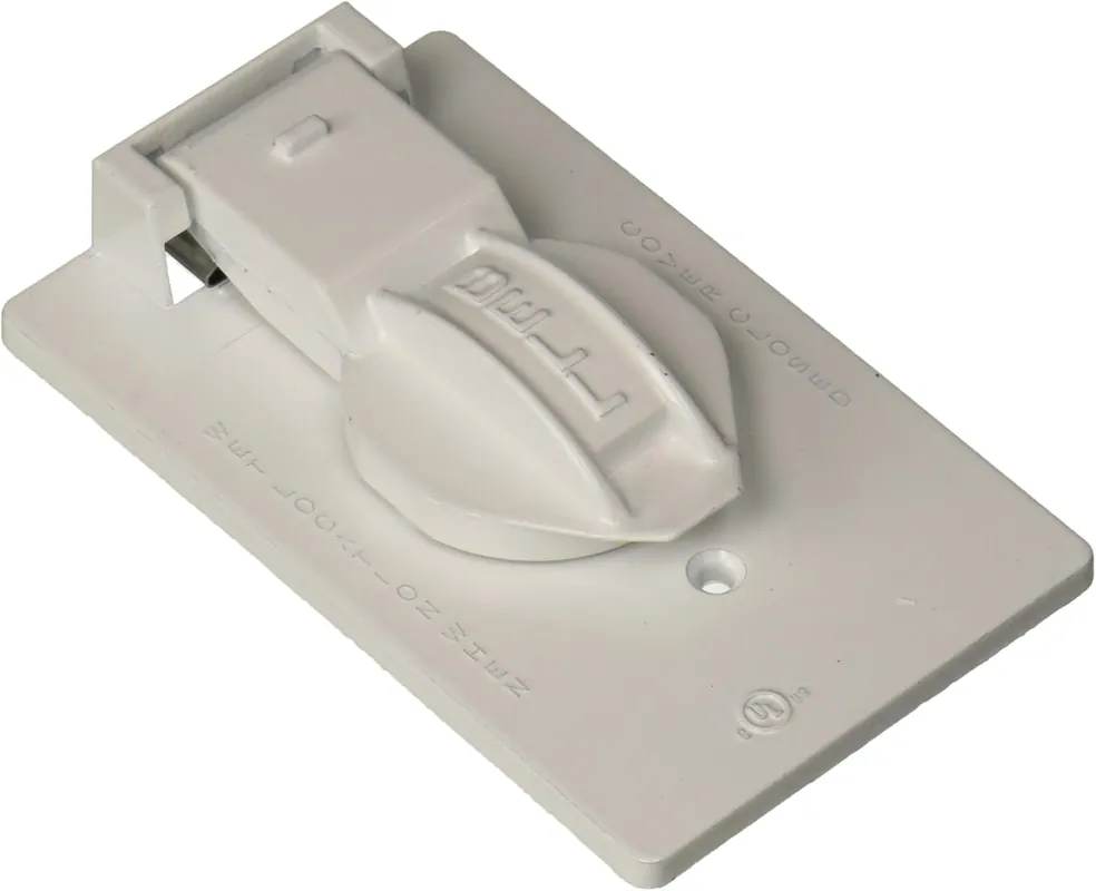 Bell 5155-6 Round Opening Weatherproof Device Cover 1-13/32 in Dia X 4-9/16 in L