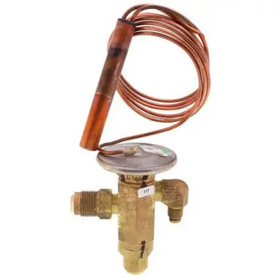 White Rodgers 009812 Expansion Valve 0.5 Ton R22 Medium Temp 5' 1/4 x 1/2 SAE Angle
