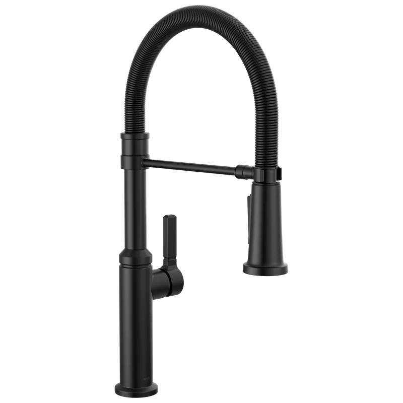 Delta 18829-BL-DST Rhett Single Handle Pull-Down Spring Kitchen Faucet