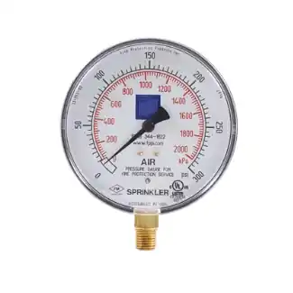 Fire Protection 11-551 FP Air Gauge 0-300 4 IN