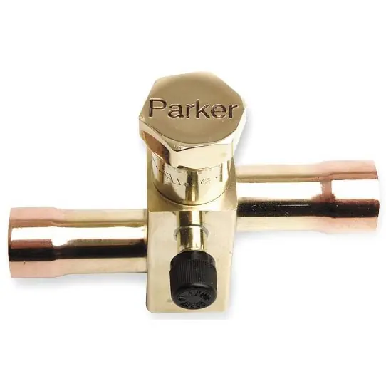 Parker QL171L-14-14 Left Hand Access Shut-Off Valve, 7/8 in, ODF C, 750 psi