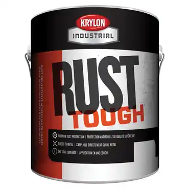 KRYLON K00821008 Rust Tough Acrylic Alkyd Enamel 1 gal