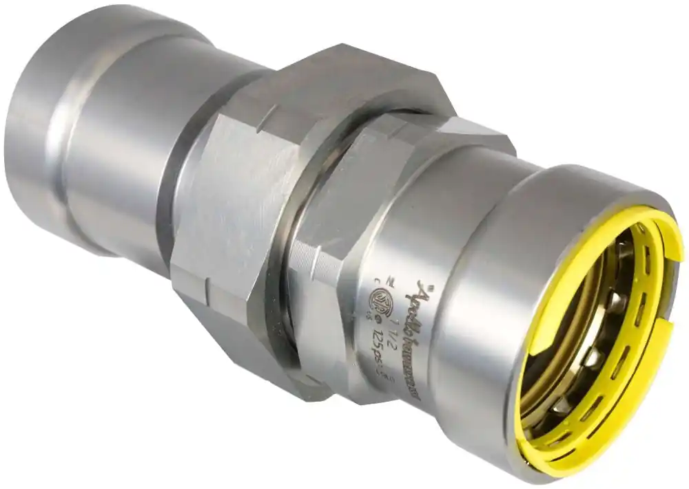 Apollo Powerpress PWR7482387 Gas Straight Union FF 1 1/4 inches