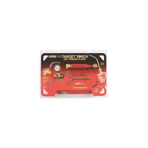 Goss KX-3B weld kit includes/b outlet-acetetylene regulator w/ga-3,ga-11