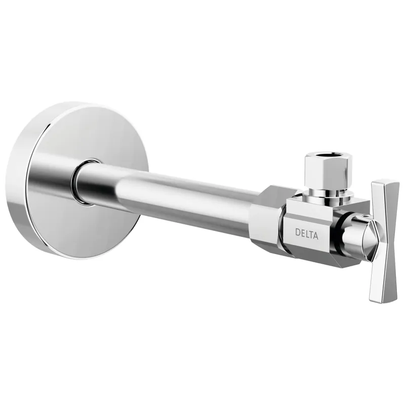 Delta DT022203 Stop Valve Angled Transitional Brass 1/2 Inch Cross