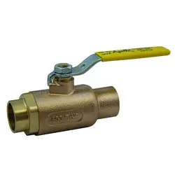 Conbraco 70-247-01 1-1/2 inch Brz C x C Std Port Ball Valve