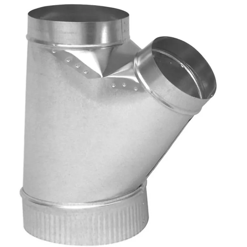 Southwark Metal 155089 SWY1086 Reducing Wye Tee 10 inches x 8 inches x 6 inches