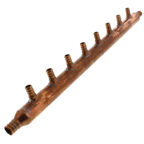 Sioux Chief 672X0899 PowerPex® BranchMaster™ Copper F1807 3/4 in. 8 Outlet Valve Manifold