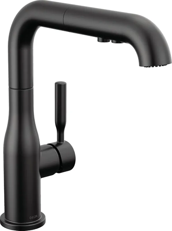 Delta 16943-BL-DST Almari Single Handle Pull-Out Kitchen Faucet