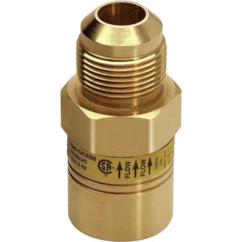 Brasscraft MEU1-10-12 P Safety+PLUS 5/8 inches x 3/4 inches FLxFIP Excess Flow Valve MIN 75K MAX 135K