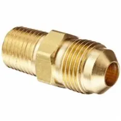 Macomb Group 48-32 3/16 OD X 1/8 MPT Brass Flare Union Adapter