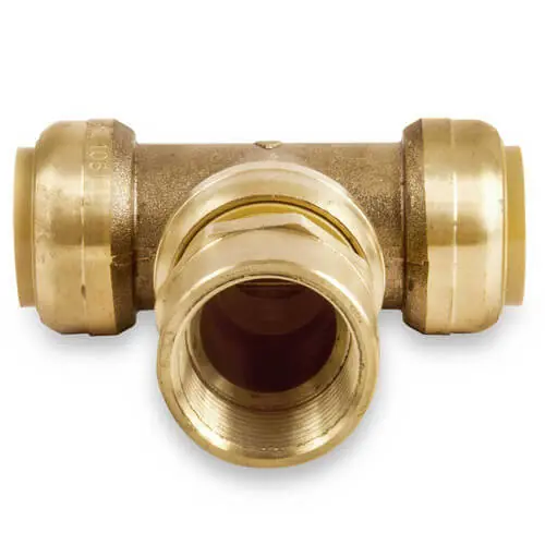 CASH-ACME U464 FNPT Tee 1 inch x 1 inch x 1 inch