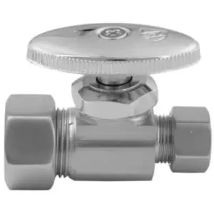 JACLO 581-ORB Low Lead 5/8 OD Compression X 3/8 OD Compression Straight Valve
