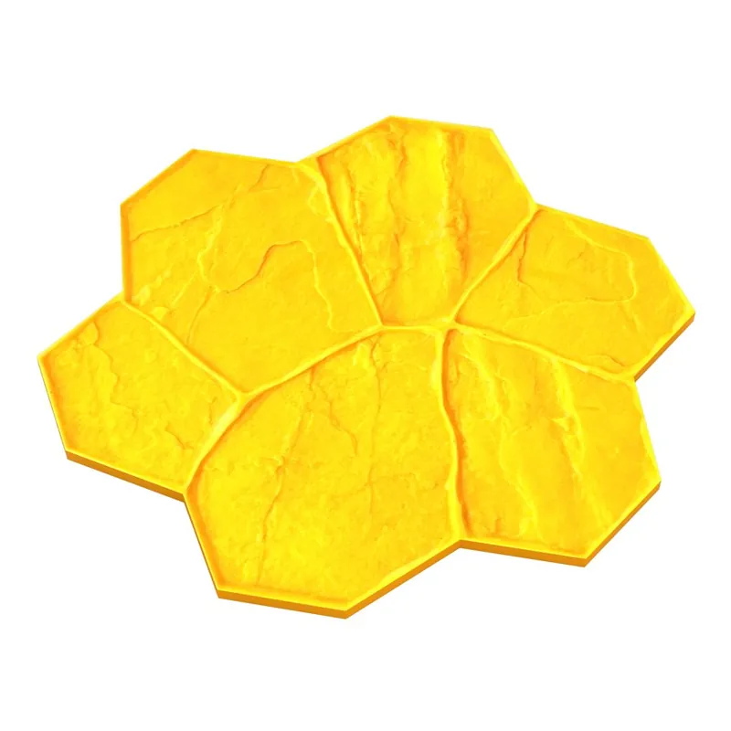 BonWay 12-872 Floppy Mat - Random Stone - Yellow - 29 x 29