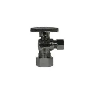 A Y Mcdonald 72082C Angle 1/4 Turn Supply Stop 5/8 x 3/8 in