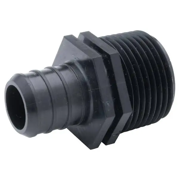 Zurn Pex QQPMC55X Male Adapter 1 inch Barb x 1 inch MPT (Bag of 25)