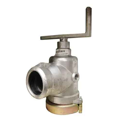 B.A. Fischer 902-43 Aluminum Elbow Valve Opener with Stainless Steel Lever Handle 4 inches x 3 inches