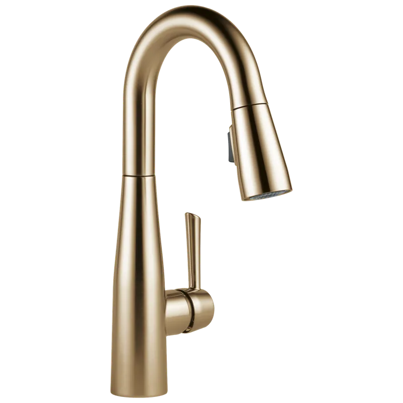 Delta 9913-CZ-DST Essa Single Handle Pull-Down Bar / Prep Faucet 1.8 gpm