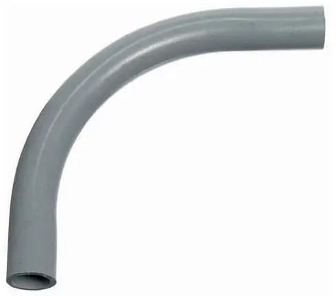 Thomas & Betts UA9AK-CAR 2-1/2 PVC Elbow 90deg Sch 40 Grey