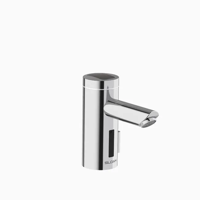 Sloan LED 3335150 Optima Solar Powered Deck Mounted Faucet with Multi-Laminar Spray