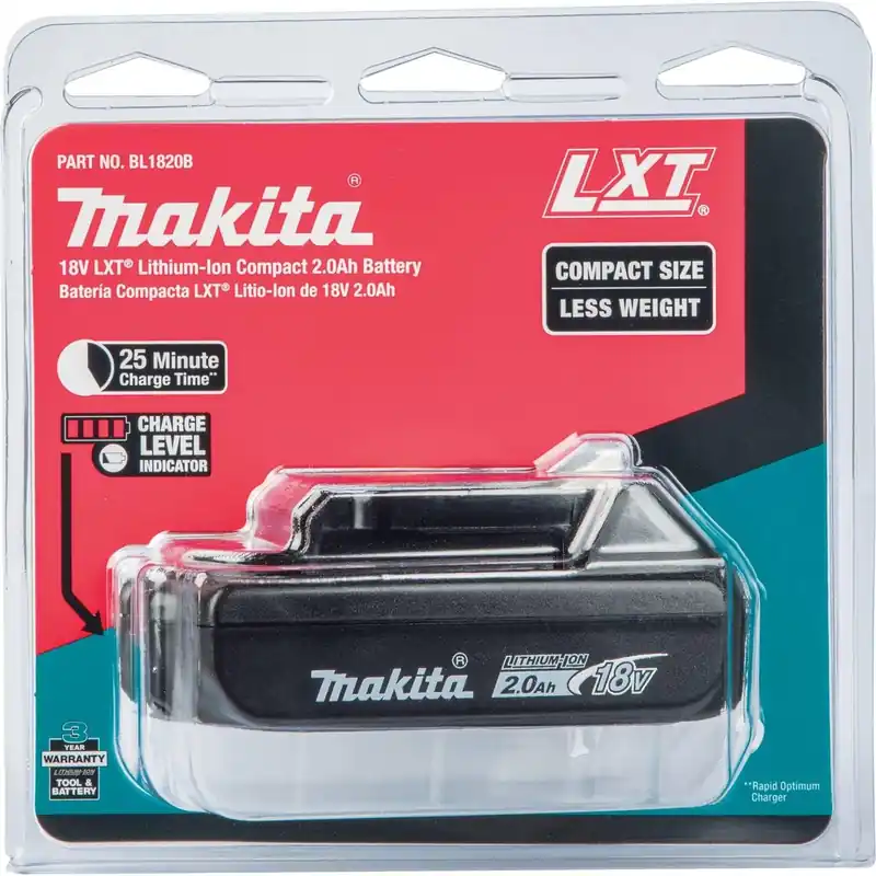 Makita BL1820B 18V Compact Lithium-Ion 2.0Ah Battery