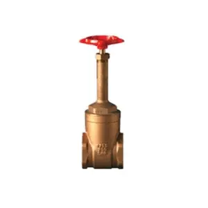 Crane 037B135GV 3/8 Stockham B-135 Class 200 Bronze Handwheel Rising Stem Gate Valve, FNPT