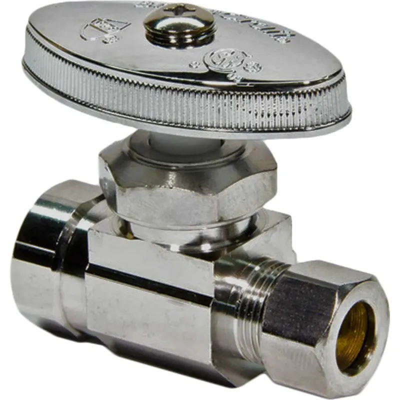 WATTS 889 013 3/8 Fip x 3/8 OD Straight Stop