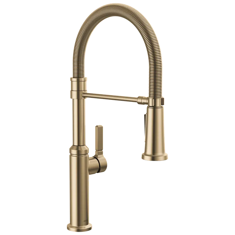 Delta 18829-CZ-DST Rhett Single Handle Pull-Down Spring Kitchen Faucet