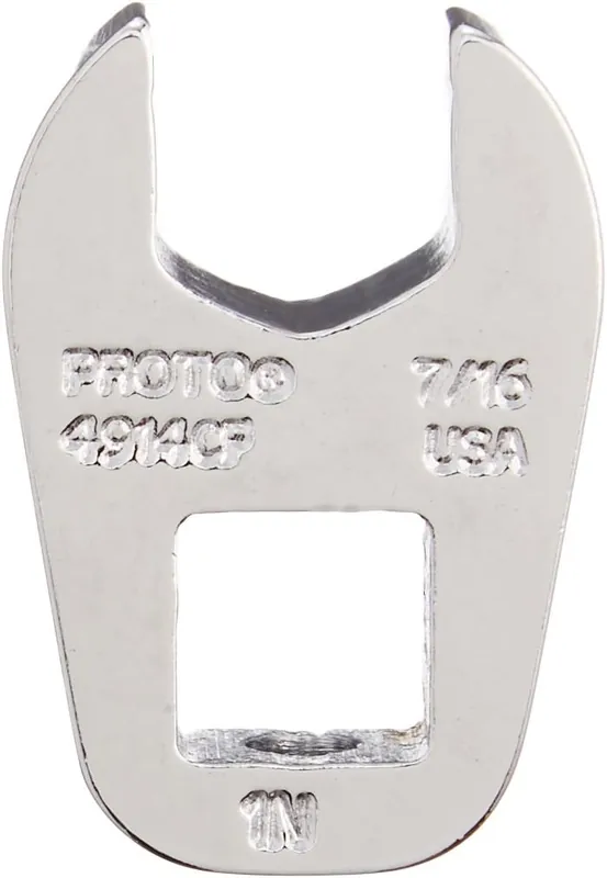 PROTO J4914CF 3/8 inches Drive Crowfoot Wrench 7/16 inches Open End