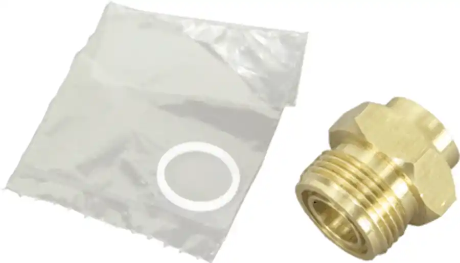 Emerson 998-0034-15 Rotalock Adapter Kit, 1/2 inches ID Stub Tube to 1 inches-14 Male Rotalock w/ Teflon Seal