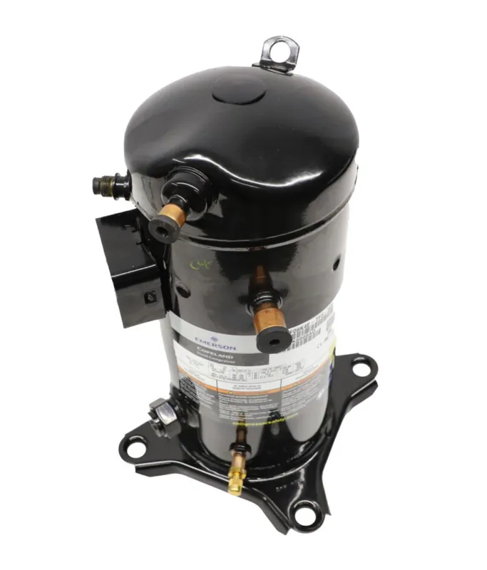 Emerson ZF08K4E-TF5-931 Compressor, 200-230/1 Scroll Compliant 1/2 inches x 3/4 inches R404A/R407C