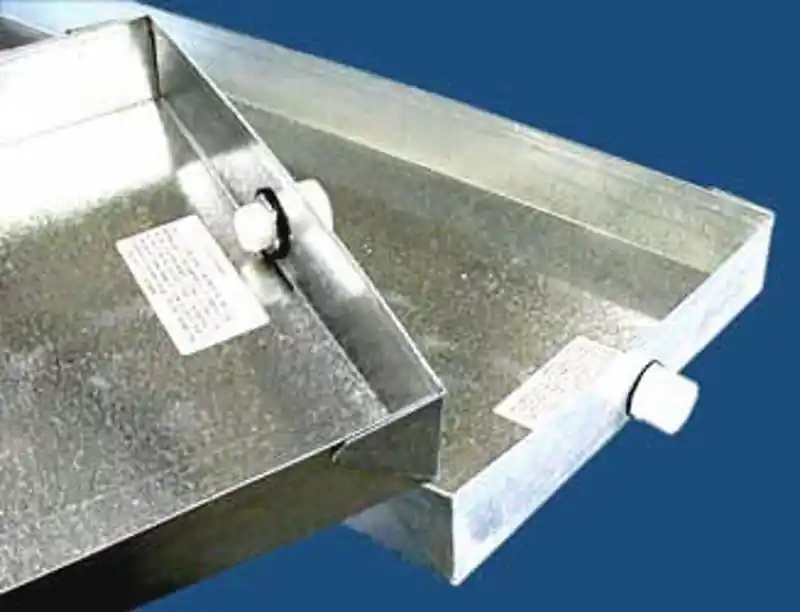 M&M Manufacturing 6030-DP-PVC Drain Pan 60 in L x 30 in W x 2-1/2 in D