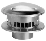 Hart & Cooley 7RHW B-Vent Metal Cap 7 in