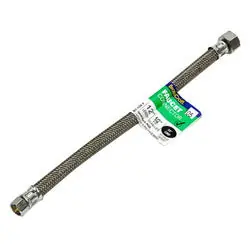 Macomb Group B1-12AF 1/2 FPT X 3/8 Comp X 12 Ss Braided Lav Connector