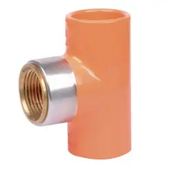Macomb Group 4202-156 1-1/4 x 1 x 1/2 Fp Cpvc Sprk Hd Red Tee