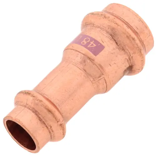 Zoomlock 870809 MAX 5/8 x 1/4 in. OD ACR Copper Press Reducer Coupling