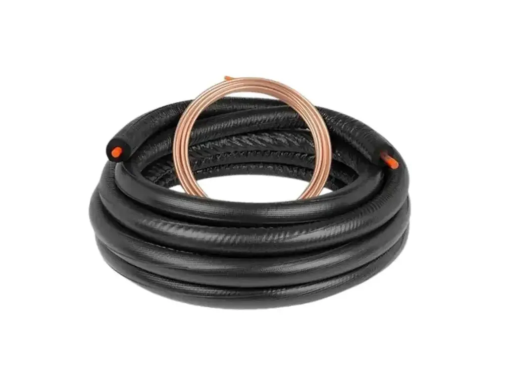 Mueller 612205350C Mini Split Line Set – 3/8 inches x 3/4 inches Tubing – 35 Ft