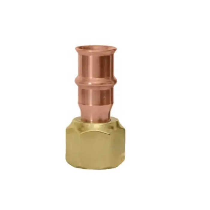 Refrigeration Press Fittings 3.29112E+12 Adapter Press x Flare 3/4 in