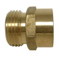 Macomb Group 1051-12FPFH 3/4 fght x 3/4 fpt brass grdn hose adapter